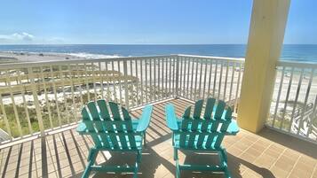 Apartment, 3 Schlafzimmer, Balkon, StrandnÀhe (401A) | Blick vom Balkon