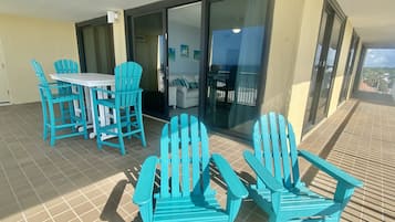 Appartement, 3 slaapkamers, balkon, aan het strand (401A) | Balkon