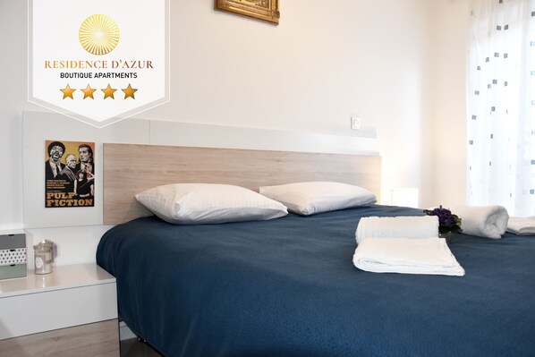 1 bedroom, iron/ironing board, WiFi, bed sheets - Vintage Apartment few minutes from Palais des Festivals (Cannes)