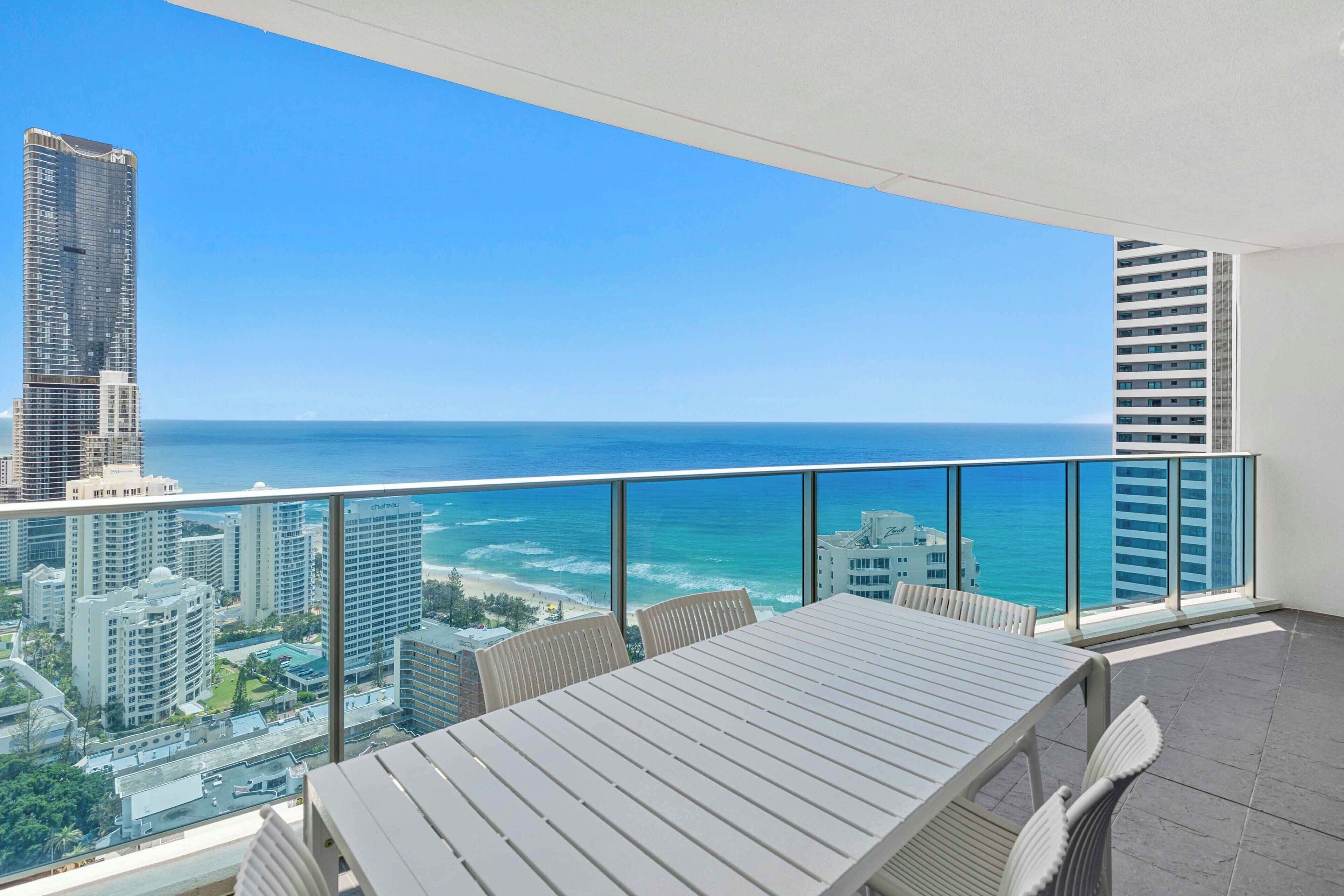 Appartement Deluxe, balcon, vue océan | Balcon