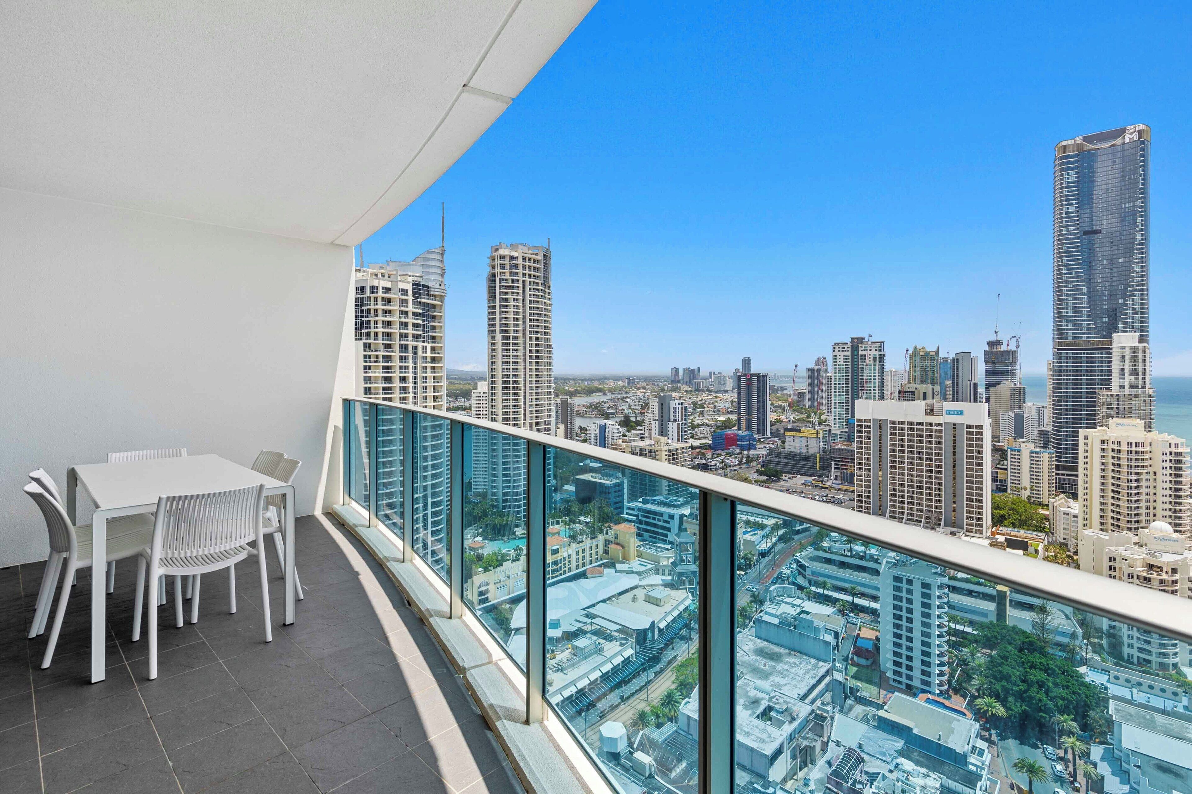 Leilighet – deluxe, balkong, havutsikt | Balkong