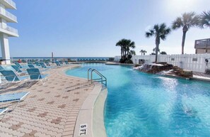 Indoor pool, outdoor pool