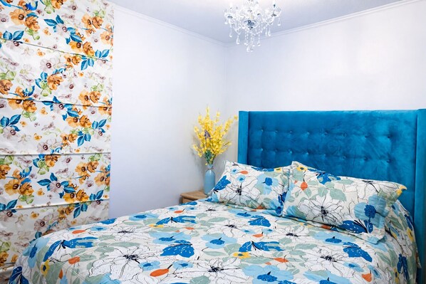 2 bedrooms, desk, iron/ironing board, free WiFi