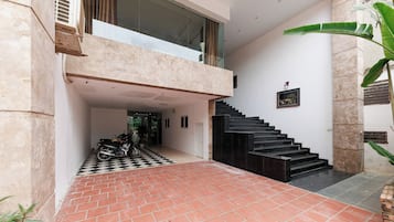 Fachada de la propiedad