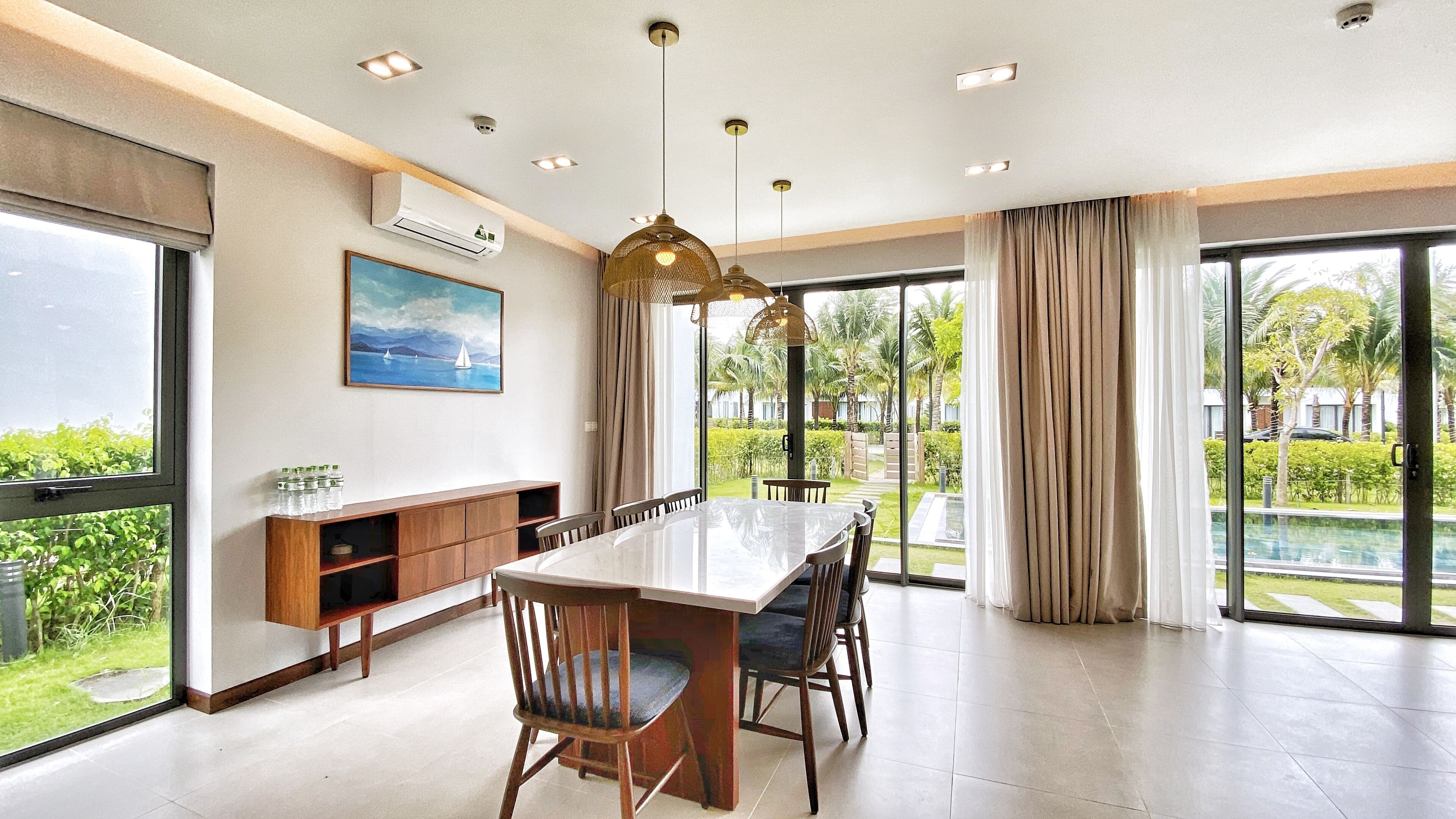 Serviço de café da manhã, culinária tailandesa, vistas para a praia 