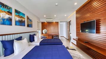 4 habitaciones y caja de seguridad en la habitación