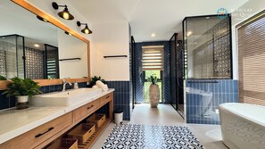 3 Bedroom Cape Cod Style with Pool | In-room safe, individually decorated, individually furnished, desk - M Villas Phu Quoc (Phu Quoc)