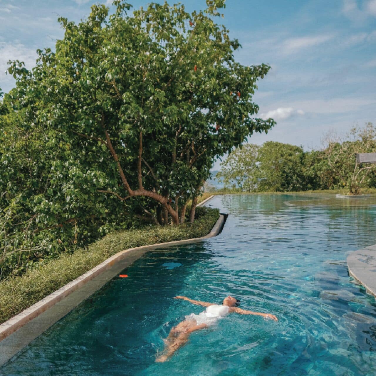 Habitación Deluxe, acceso a la piscina | Vistas desde la habitación
