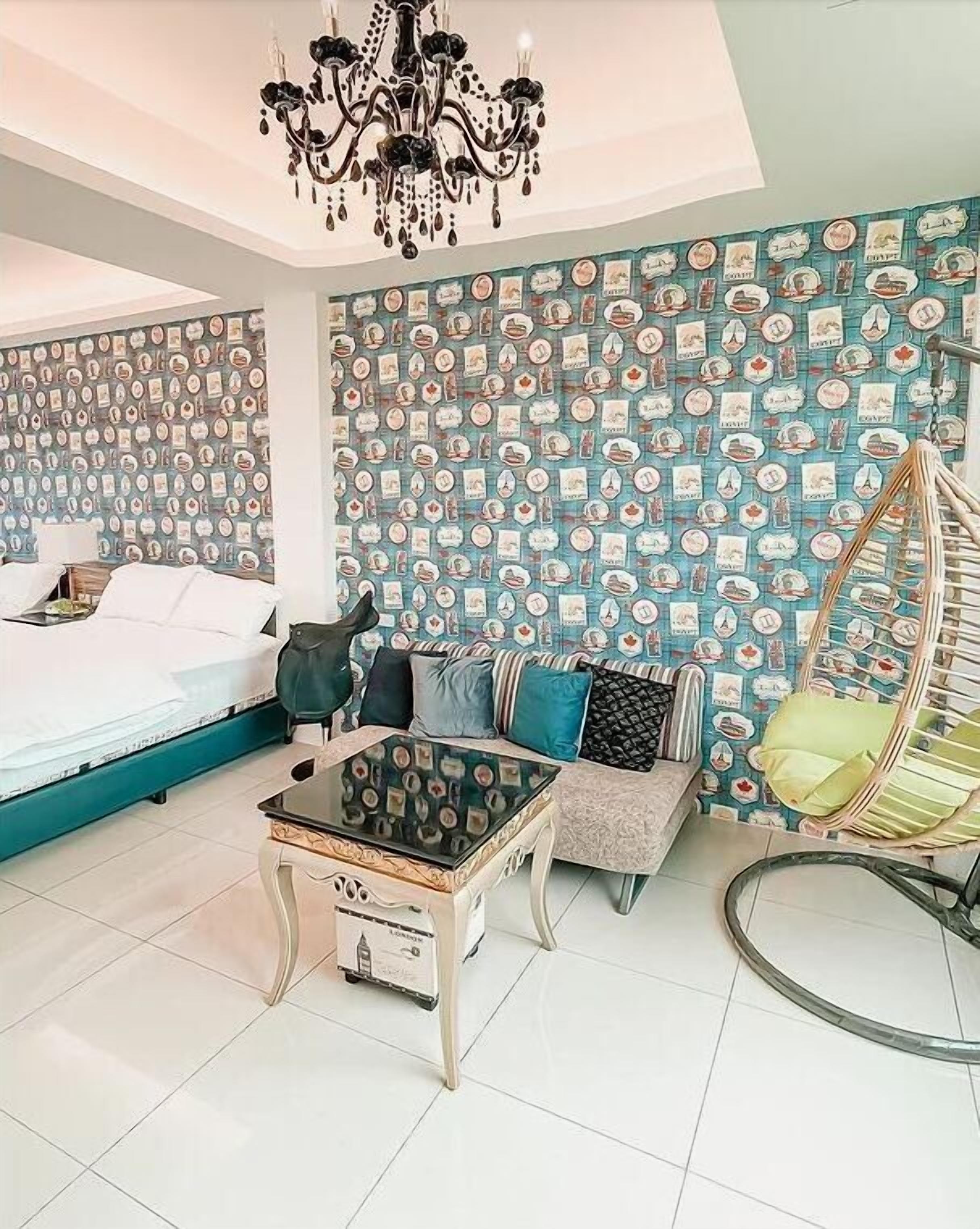 Cortinas blackout, quartos à prova de som, roupa de cama