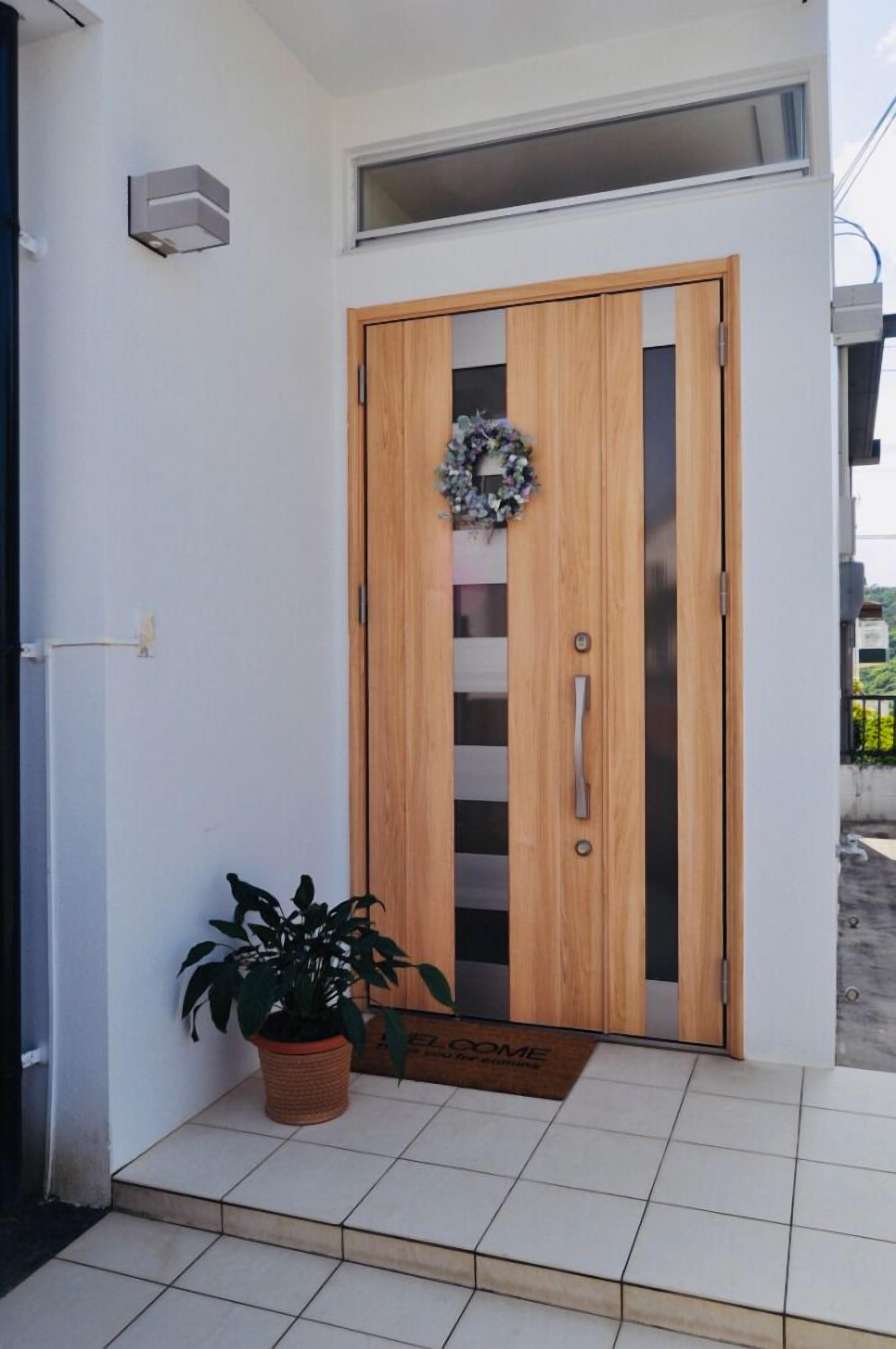 Entrada de l'allotjament