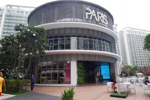 Facciata della struttura