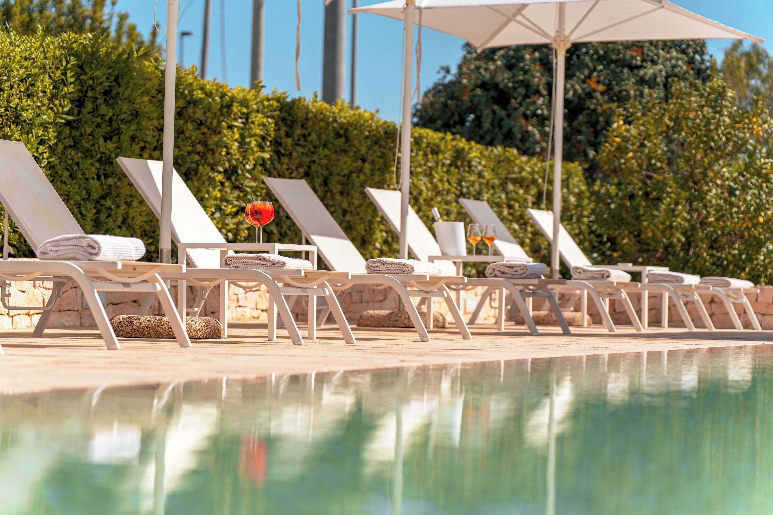 Seasonal outdoor pool
