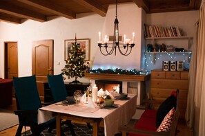 Dining - Cottage in Domaša. Chata na Domaši. (Bžany)