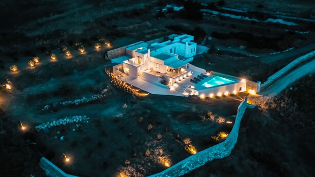 منظر من الجو على ارتفاع عالٍ