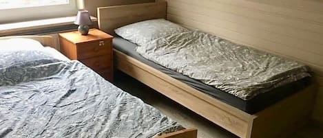 Individually decorated, individually furnished, laptop workspace