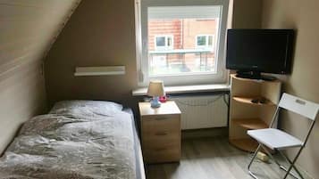 Individually decorated, individually furnished, laptop workspace