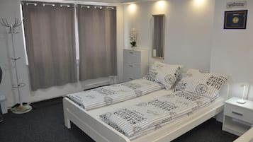 Studiolejlighed | Mørklægningsgardiner, lydisolering, strygejern/strygebræt, gratis Wi-Fi