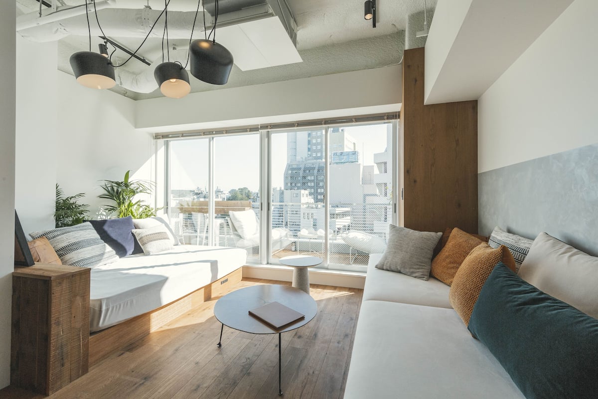 Suite estudio superior (3F) | Área de sala de estar