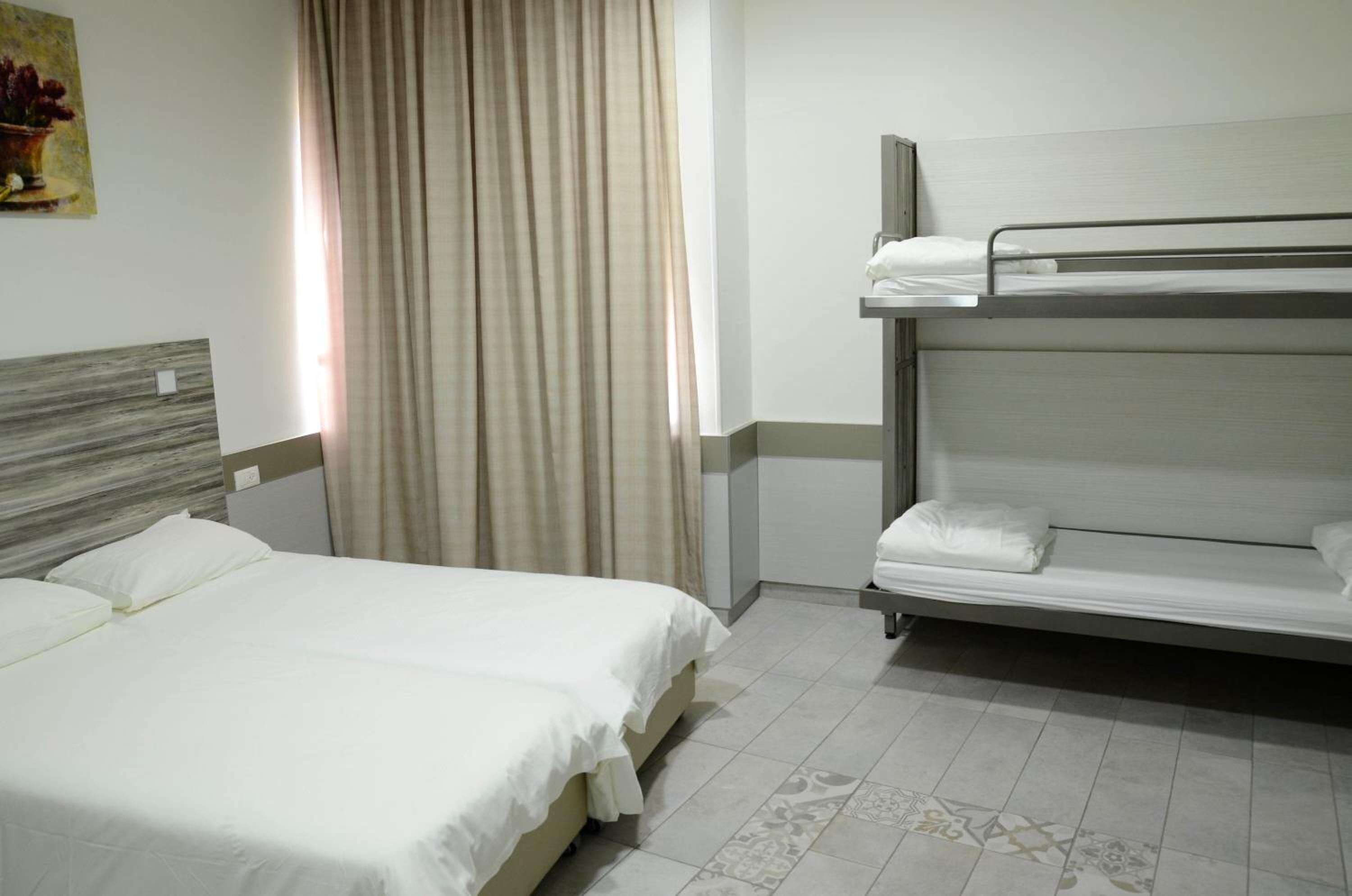 Minibar, desk, blackout drapes, soundproofing