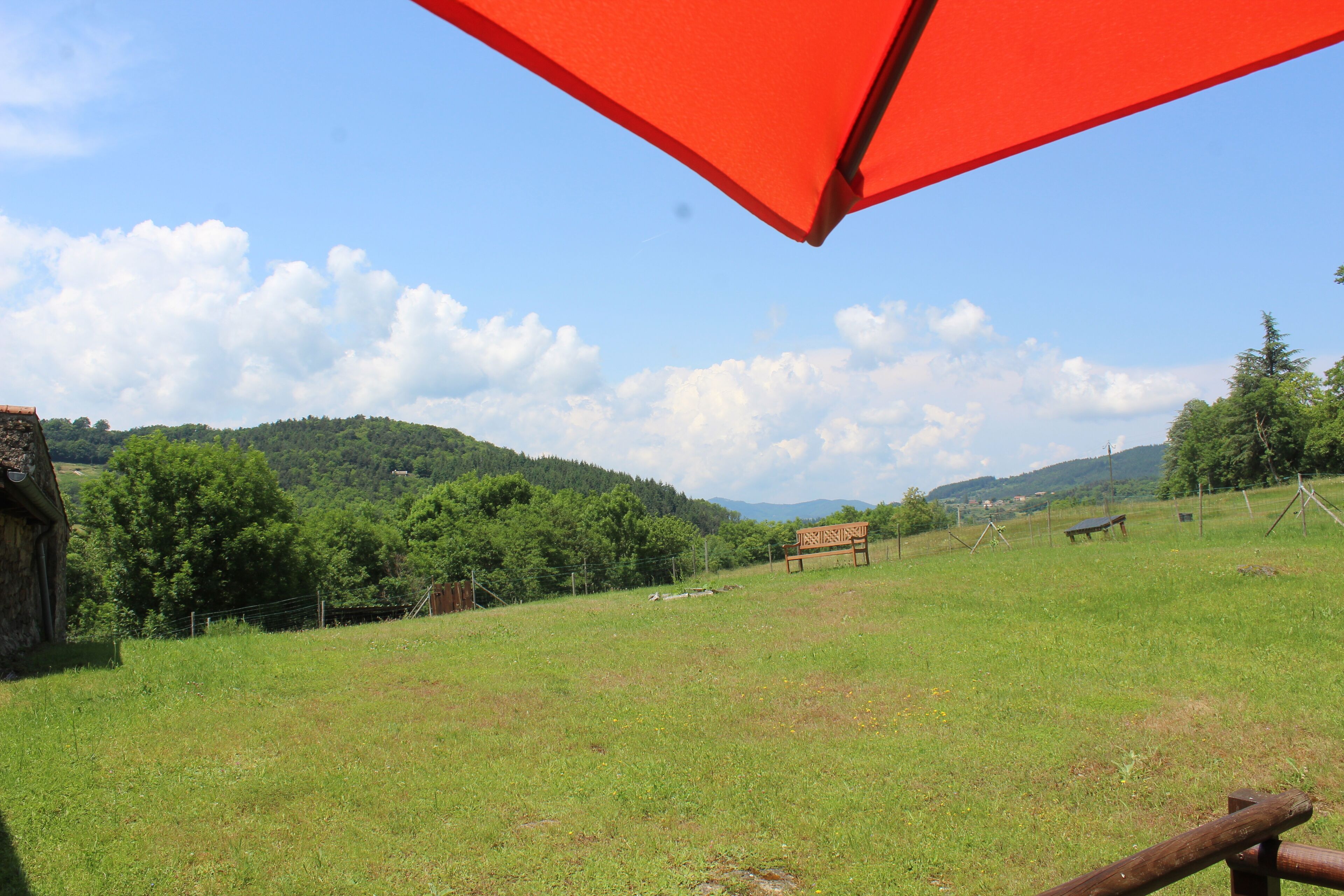 Vue depuis le balcon