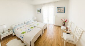 2 bedrooms, in-room safe, iron/ironing board, WiFi