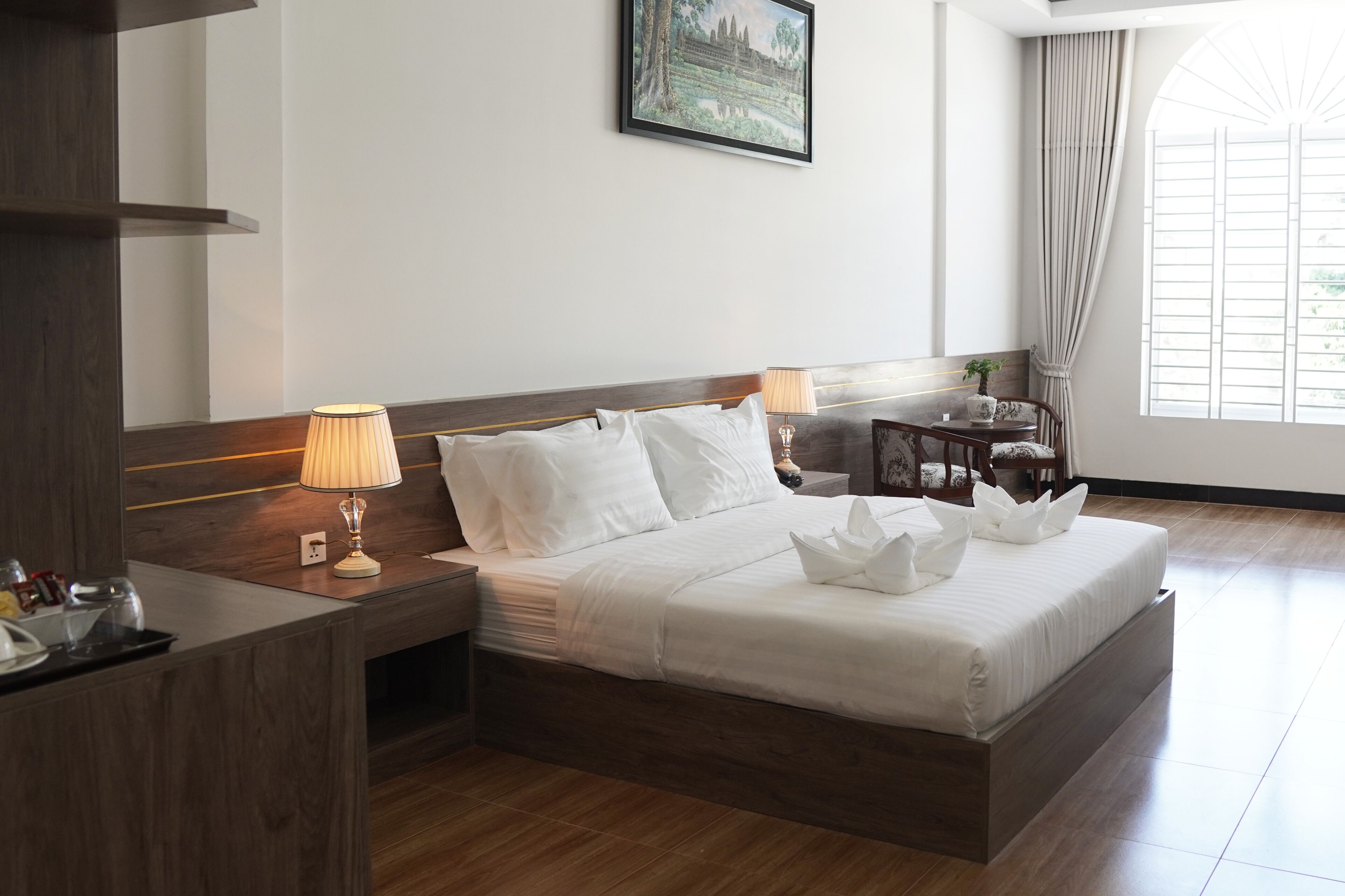 executive quadruple room | 1 bedroom, minibar, in-room safe, desk