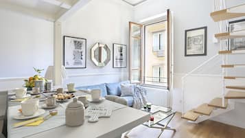 Appartamento, 2 camere da letto | Cucina privata | Frigorifero con congelatore, forno, piano cottura, lavastoviglie