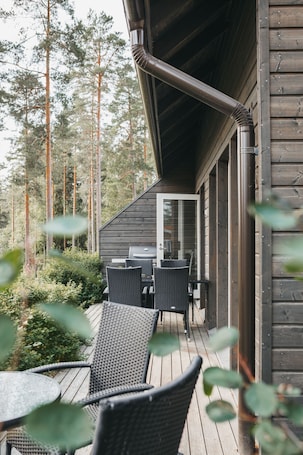 Superior Apartment with Sauna | 露台. 瓦尔霍拉假日中心酒店