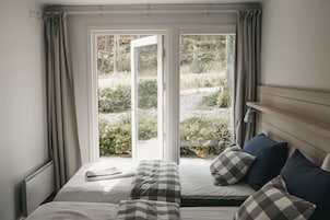 Cortinas blackout, sistema de insonorización y wifi gratis