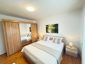 2 Schlafzimmer, kostenloses WLAN, Bettwäsche