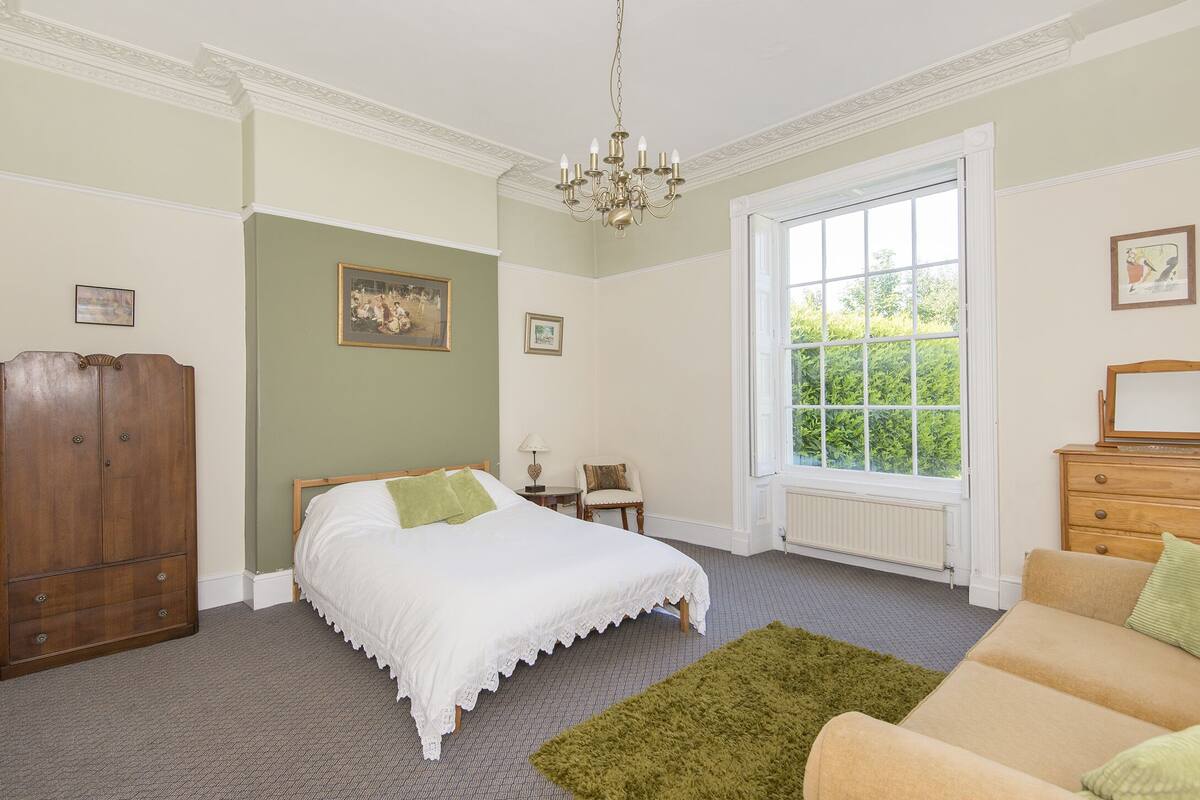 Blackout drapes, iron/ironing board (on request), WiFi (free)