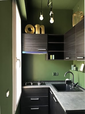 Deluxe Studio (Glamour) | Private kitchen | Cookware/dishes/utensils - Fico (Bologna)