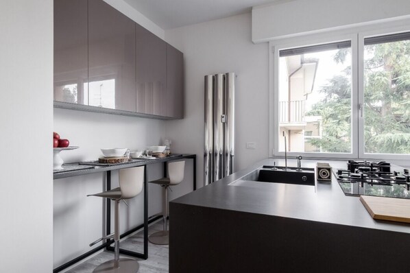 Studio Deluxe (Wood) | Cuisine privée