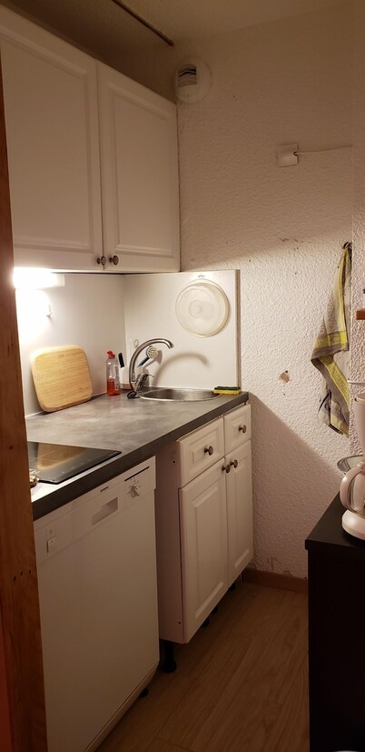 4 pers 25 m2 studio at isola 2000