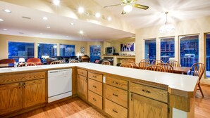 Villa (3 Bedrooms) | Private kitchen | Coffee/tea maker, full-sized fridge, microwave, oven