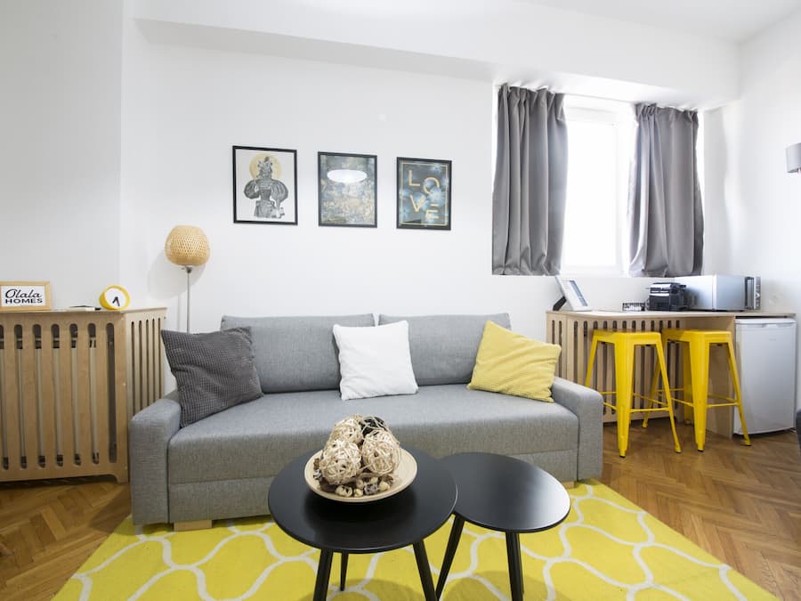 Studio | Oppholdsområde | Flatskjerm-TV