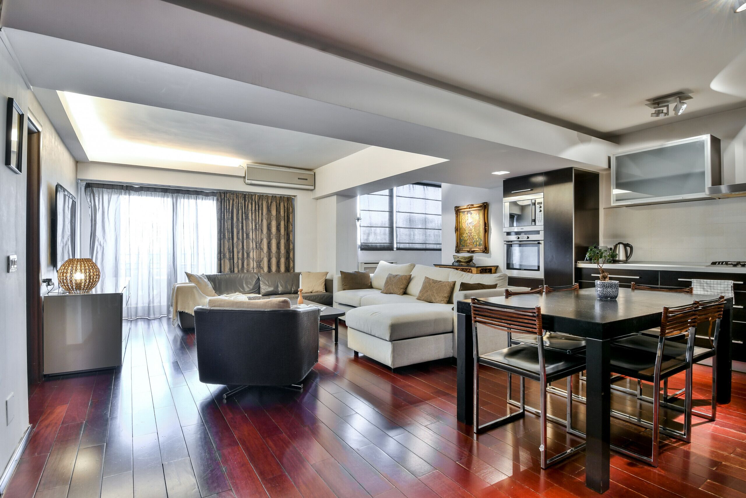 Luxury Apartment, 2 Bedrooms | Living area | Flat-screen TV