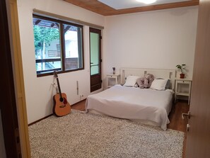 1 間臥室、熨斗/熨衣板、免費搖籃/嬰兒床、免費無線上網