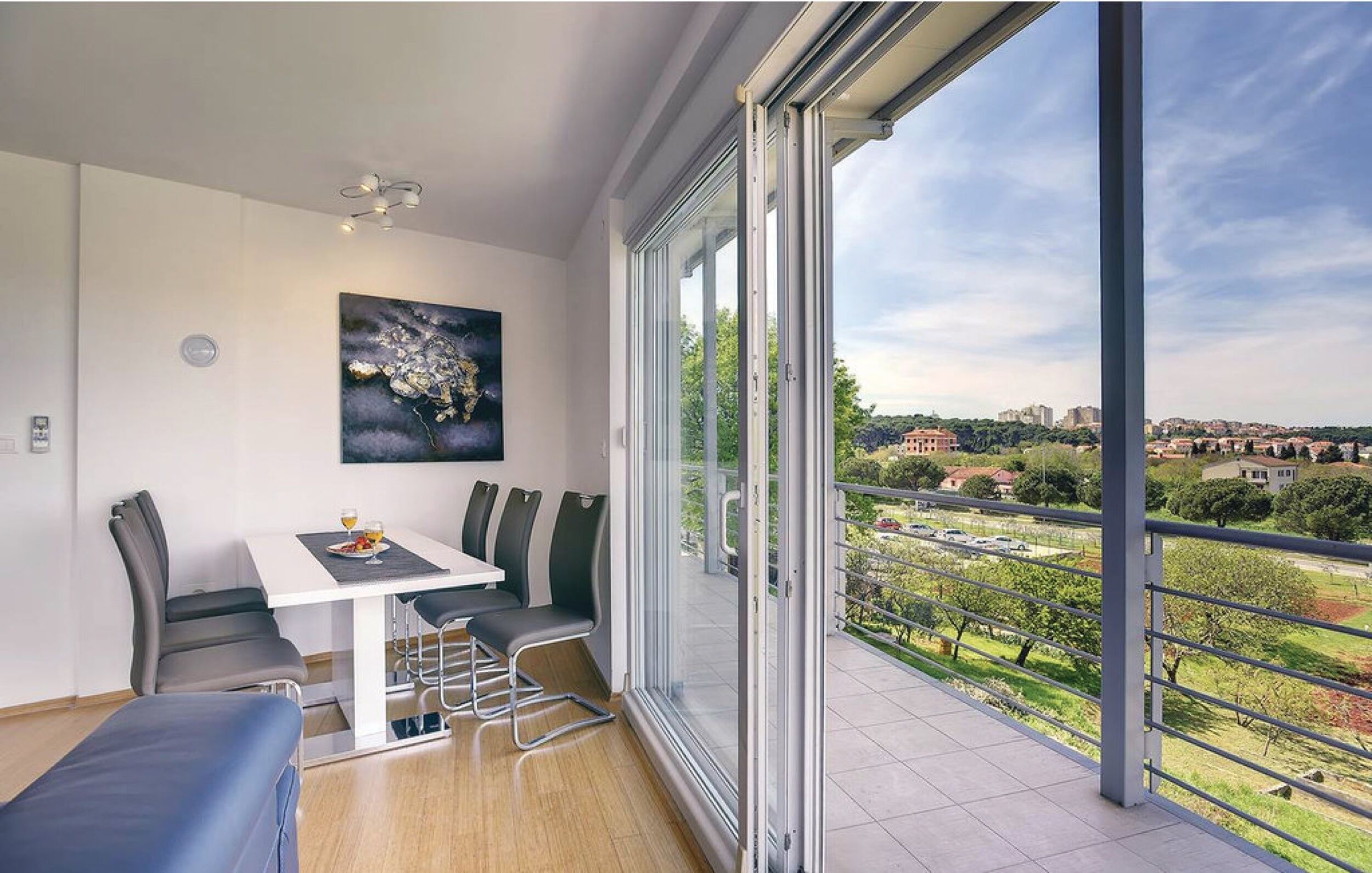 アパートメント 2 ベッドルーム バルコニー (A) | 部屋からの景観