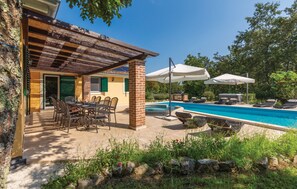 Deluxe-villa (Jadranka) | Terrasse/gårdhave