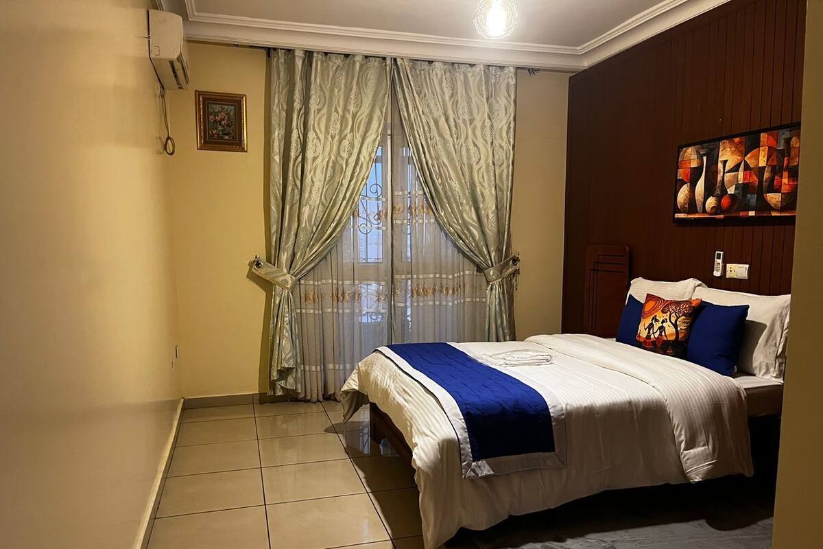 Individually decorated, individually furnished, blackout curtains