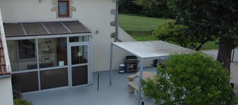 Renovated house in Bransat with spa, WiFi and pets allowed