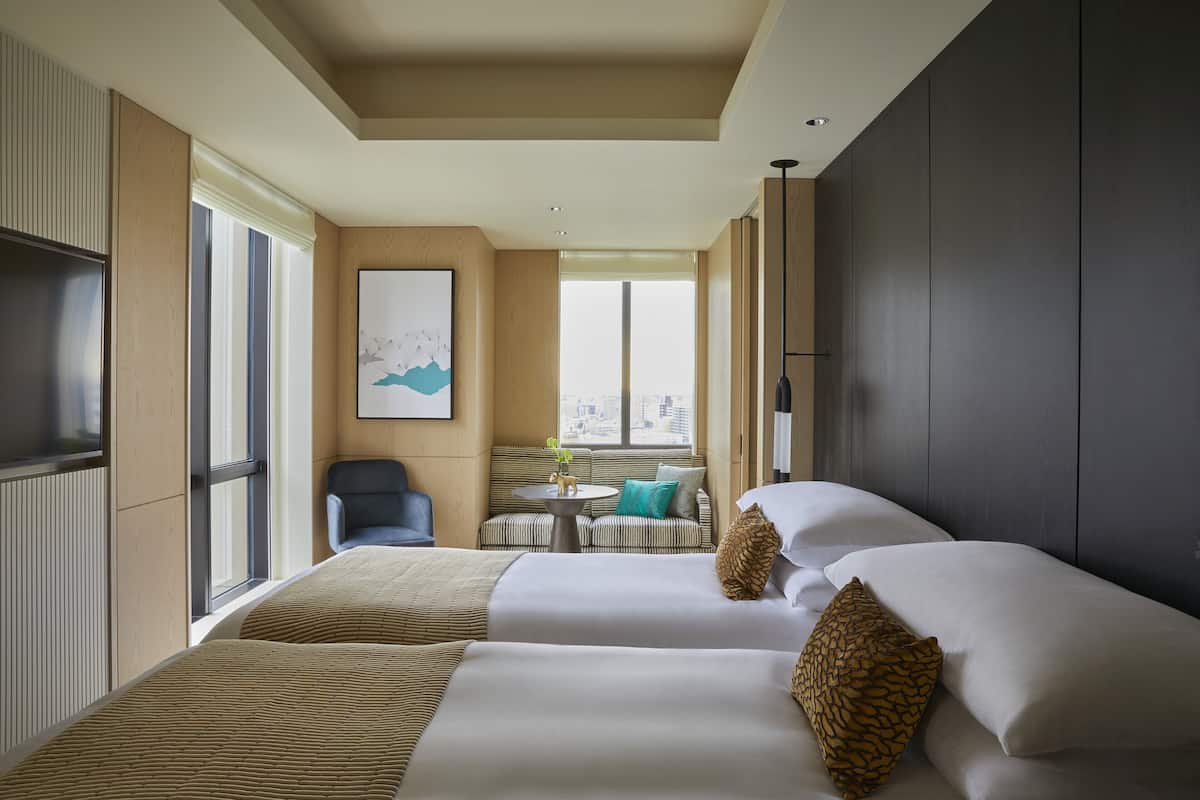 Studio Suite, 2 Single Beds (High Floor) | Premium bedding, down duvets, minibar, in-room safe