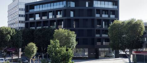 Voorkant van accommodatie