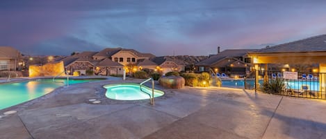 Townhome, 3 Bedrooms | Pool | Outdoor pool, a heated pool
