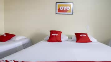 Frigobar, Wi-Fi de cortesia, roupa de cama