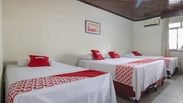 1 quarto, frigobar, Wi-Fi de cortesia, roupa de cama