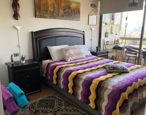 Apartamento Confort | 1 dormitorio, tabla de planchar con plancha, wifi gratis y ropa de cama