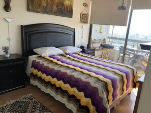Departamento Confort | 1 habitación, tabla de planchar con plancha, wifi gratis y ropa de cama 