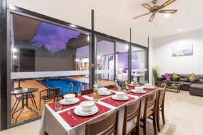 Family Villa, 4 Bedrooms, Private Pool | In-room safe, desk, laptop workspace, blackout drapes - The Thames Pool Access Resort SHA+ (Chalong)